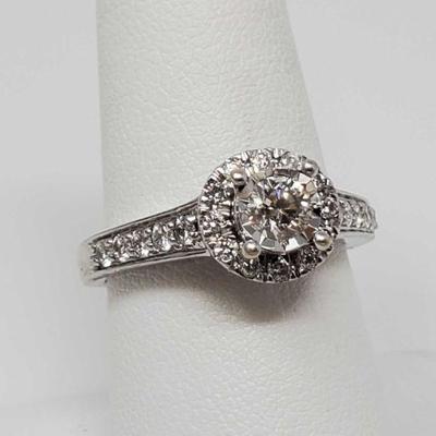 708	
14k Gold Diamond Ring, 4.93g
Weighs 4.93g, Size Approx 8.5, 1/2 CT
OS19-003085.8 1/4