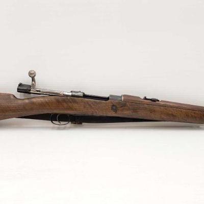 320	
Mauser M95 .308 Bolt Action Rifle
Serial number: 3215
Barrel length: 18