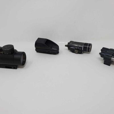 588	
4 Scope Sights
1 Guide Gear Tactical 24/7 Sighting System With 1