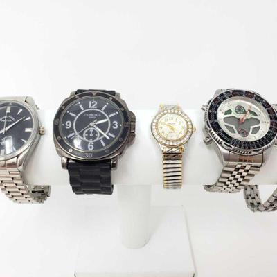 972	
4 Watches And Bracelet
Brands Include Polo, Chereskin, Gruen, And More
OS14-119879A.3 5/5