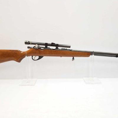 345: 	
Sears & Roebuck 43 .22 s.l.lr Bolt Action Rifle
SN: N/A Barrel Length: 25