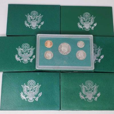 1032	
9 United States Mint Proof Sets
9 United States Mint Proof Sets. Years include 1994, 1995, 1996, 1997, 1998