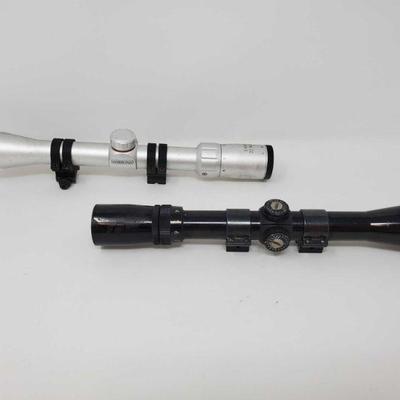 578	
Bushnell Sportview 3X-9X, 32 Rifle Scope And Simmons 3-9X32 Rifle Scope
Bushnell Sportview 3X-9X, 32 Rifle Scope And Simmons 3-9X32...