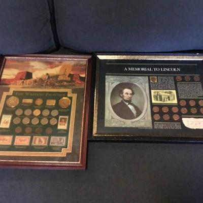 Western Frontier and Lincoln Memorial Coins