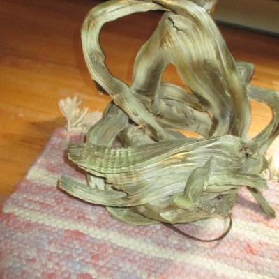 Vintage Tree Bark Style Lamp 