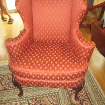 Baker Wing Chair Seating 