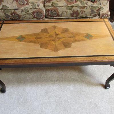 1937 arts and crafts coffee table