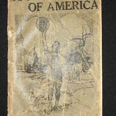 First Edition - olive drab cover, back & front, 1911-12's