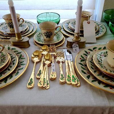 Lenox holiday 6 person set