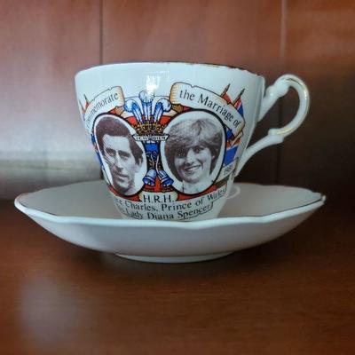 Princess Diana commemorative tea cup