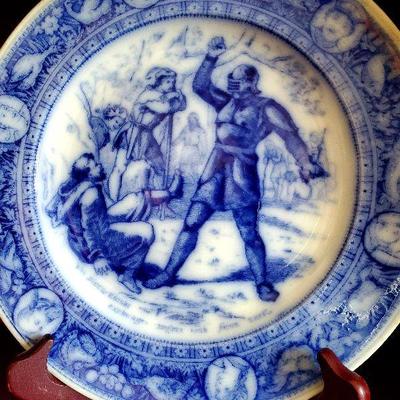 Wedgewood flow blue