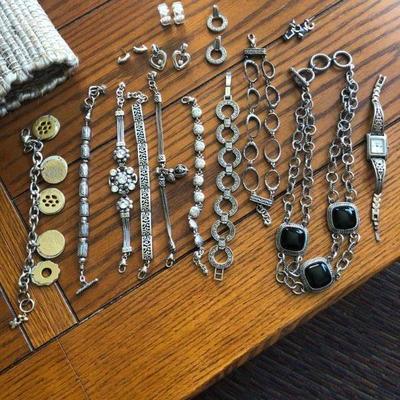 Brighton Jewelry - earrings, necklace, bracelets, watch