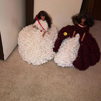 Handmade Crochet Dolls - $10 for 2