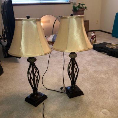 Lamps (2) - $20
Matching Floor Lamp available - $20