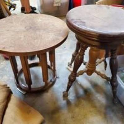 End Table With Stool