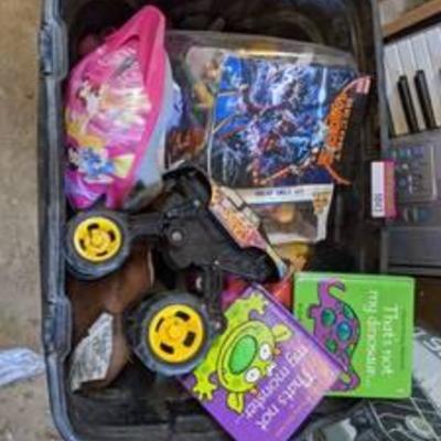 Assorted Children's Toys And Books
