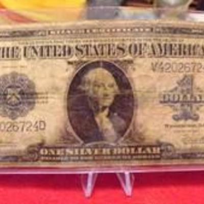 1923 LARGE SIZE SILVER CERTIFICATE NOTE
