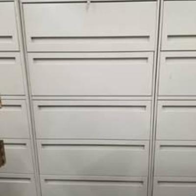 (2) Various Styles Of File Cabinets