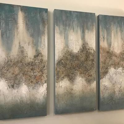 3 panel painting $99