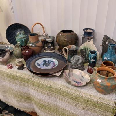 Nice selection of pottery