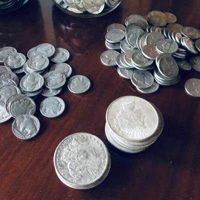 Morgan silver dollars 