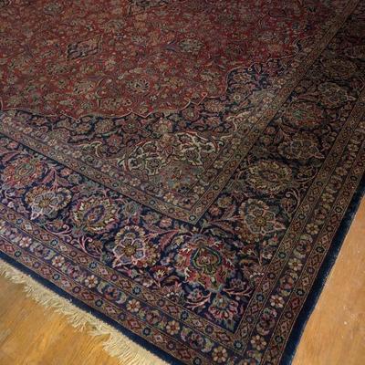 Antique Kashan carpet 8x11
Handmade in Iran c.1935