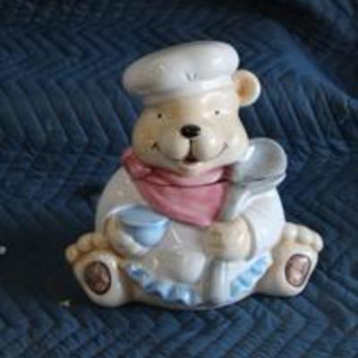 Bear Chef Cookie Jar