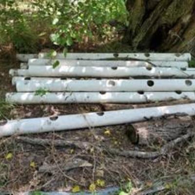 (11) PVC Pipes With Holes