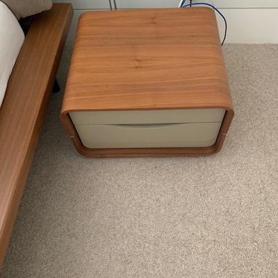 Ligne Roset CEMIA by Peter Maly Walnut Night Stand 12