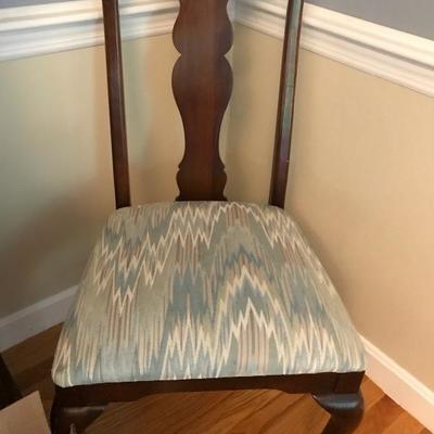 5 Matching Newly Upholstered Dining Room Chairs 
