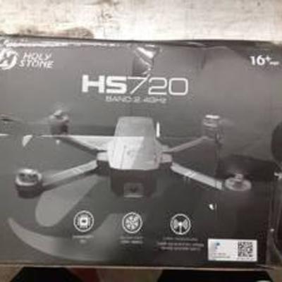DAMAGED Parts only Holy Stone HS720 Foldable GPS Drone with 4K UHD Camera for Adults, Quadcopter with Brushless Motor, Auto Return Home,...
