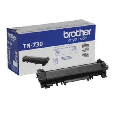 Brother Genuine Standard Yield Toner Cartridge, TN730, Replacement Black Toner, Page Yield Up To 1,200 Pages