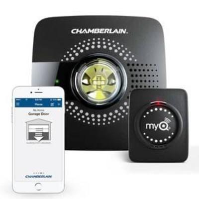 Chamberlain Group myQ Smart Garage Door Opener Chamberlain MYQ-G0301 - Wireless and Wi-Fi enabled Garage Hub with Smartphone Control