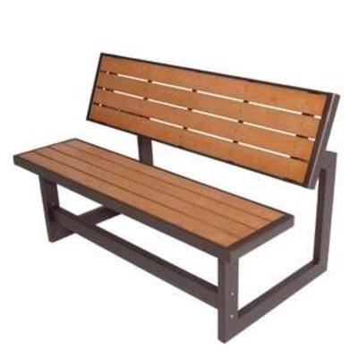 Lifetime Outdoor Convertible Bench, Brown
