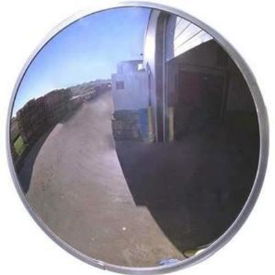 Acrylic Convex Safety Mirrors are used for outdoor safety providing a 160 degree wide viewing angle.
