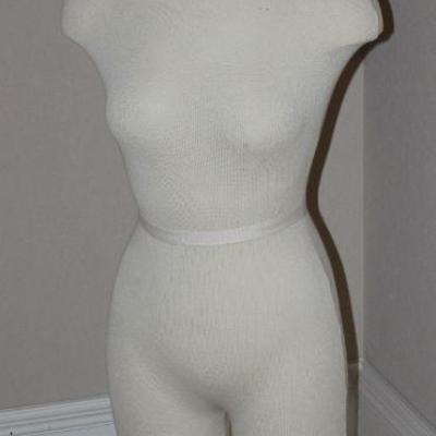 Female Dress Form on Metal Stand