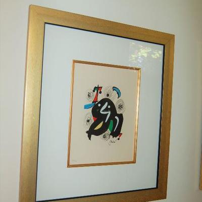 Jean Miro lithograph