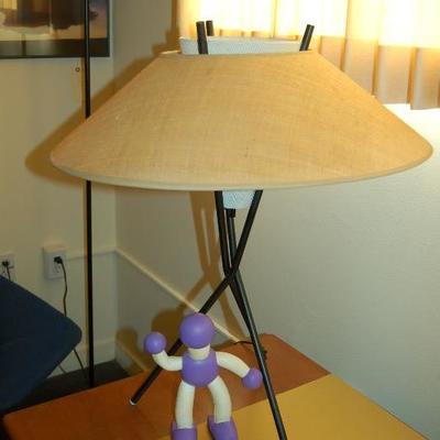 Retro metal lamp