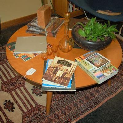 Conant-Ball table with Alabama books