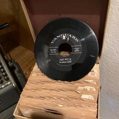 Vintage 45 rpm records