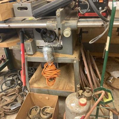 Miscellaneous shop and woodworking tools