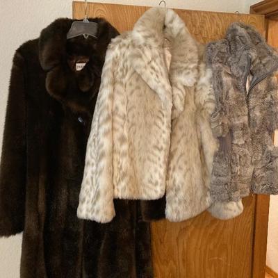 Faux furs and rabbit vest