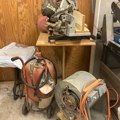 Miscellaneous shop and woodworking tools