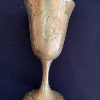 1968 Gorham Strasbourg goblet sterling. We have 12!