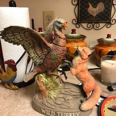 WL7058 https://www.ebay.com/itm/124268105841 WL7058: Wild Turkey Decanter Fox on Tree Local Pickup  Buy-It_Now  $20.00 