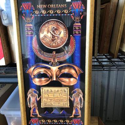 WL6015 https://www.ebay.com/itm/114315380419 WL6015: Thoth 2002 Michael Hunt Signed and Number New Orleans Mardi Gras Poster  Buy-It_Now...