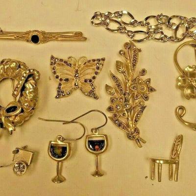 WL3026 https://www.ebay.com/itm/114314457547 WL3026 10 PIECE LOT OF USED VINTAGE STERLING SILVER JEWELRY Auction  Starts After 6PM...