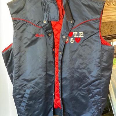 Tom Petty tour jacket owned by bass player Mike Campbell