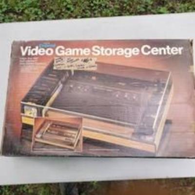 Atari Full System w games and Video Game Storage Center