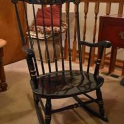 Cool Old Wooden Rocking Chair